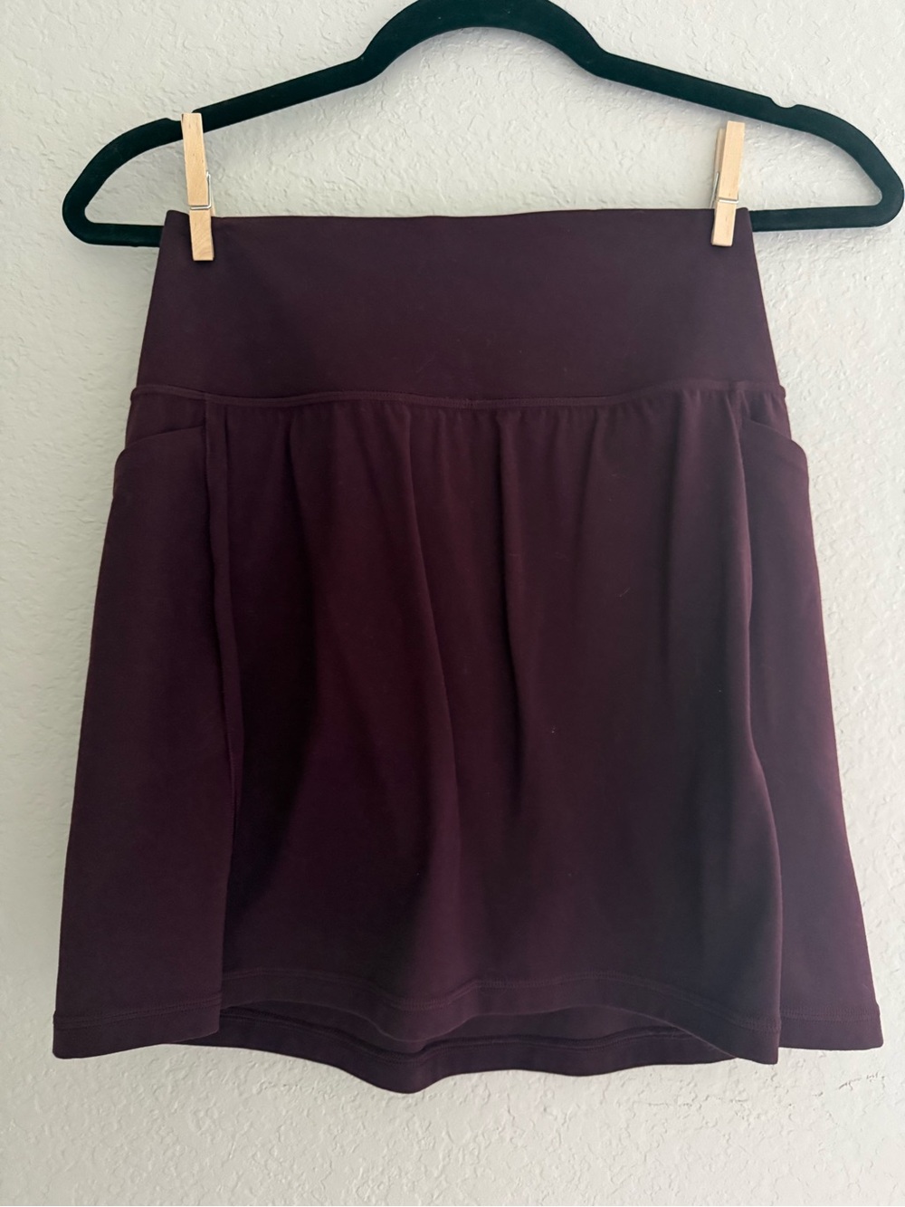 Athleta Deep Plum Athletic Skort with Built-In Liner